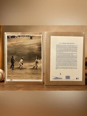 Vintage Babe Ruth “The 60th” Baseball Wall Art Print  New